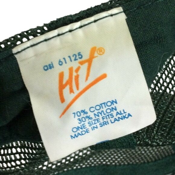 Vintage Farmers Elevator Company Oakville Mesh Trucker Hat Snapback Green OS - Picture 6 of 6